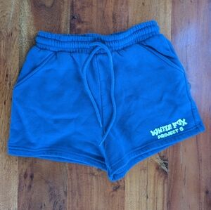 White Fox blue girls shorts XXS